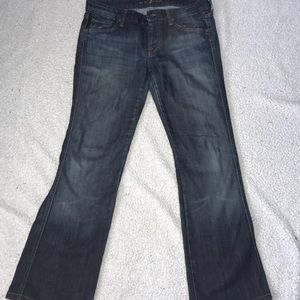 7 for All Mankind blue jeans size 28